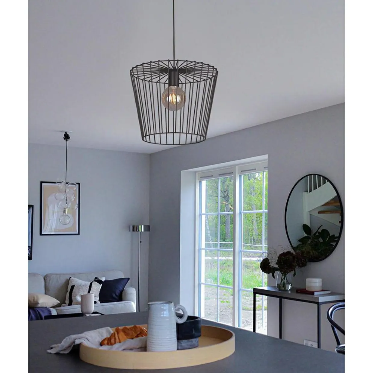 Lampa wisząca czarna SOUL BLACK
