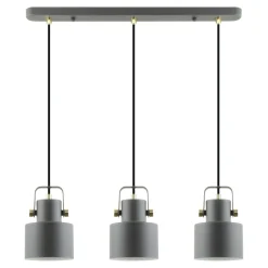Lampa wisząca czarno-złota DRACO III