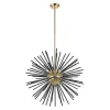 Lampa wisząca czarno-złota URCHIN