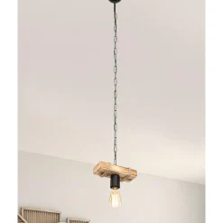 Lampa wisząca drewniana LAGUN I