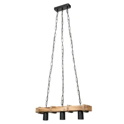 Lampa wisząca drewniana LAGUN III