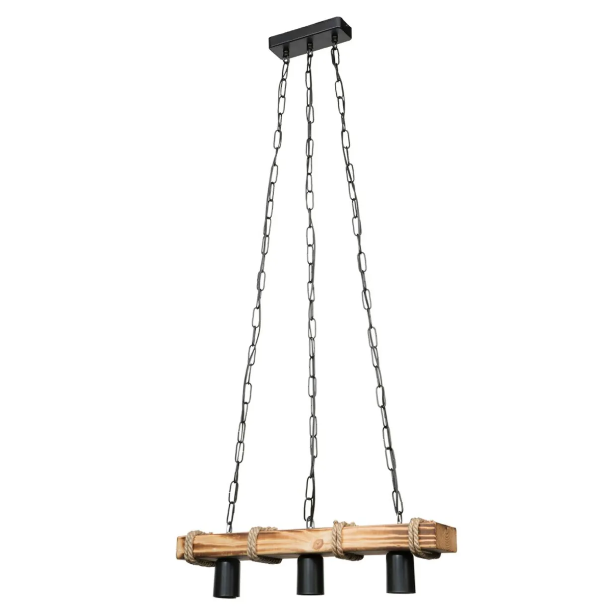 Lampa wisząca drewniana LAGUN III