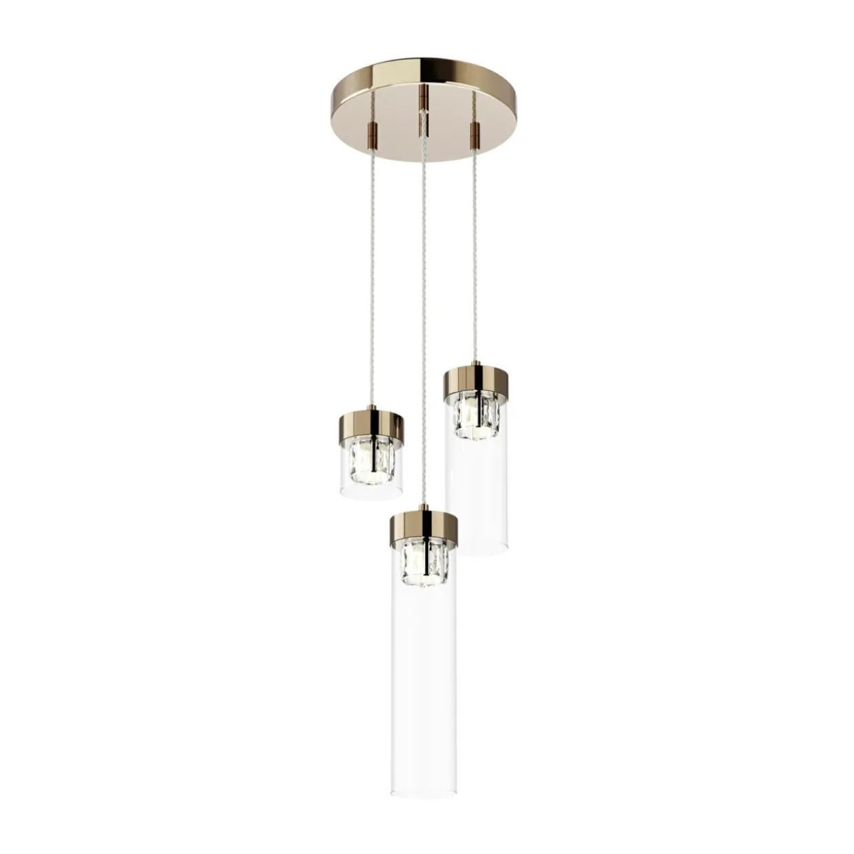 Lampa wisząca GEM P0389-03D-F7AC