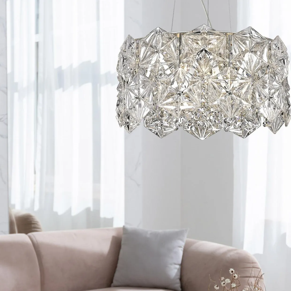 Lampa wisząca glamour DAVI
