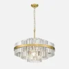 Lampa wisząca glamour złota CONSTANTINOPLE 60 cm