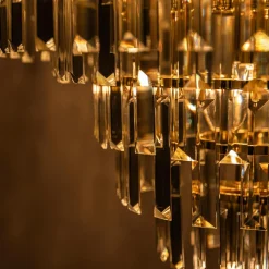 Lampa wisząca glamour złota VERSAILLES