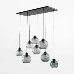 Lampa wisząca grafitowa CUBUS 8