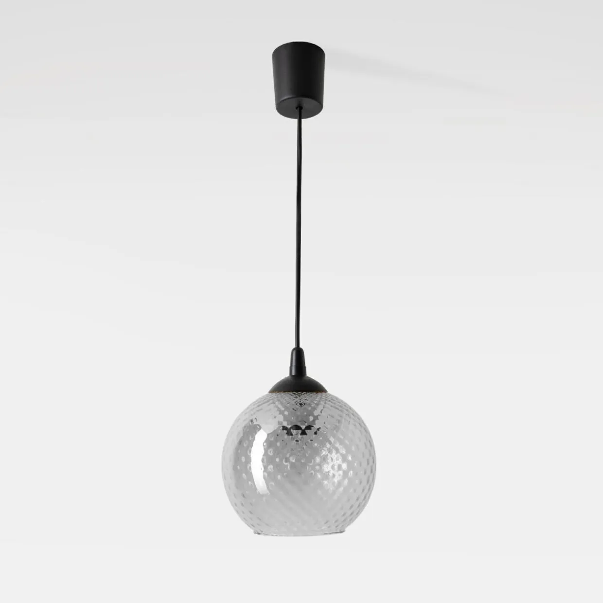 Lampa wisząca grafitowa MIX fi 18 cm