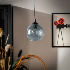 Lampa wisząca grafitowa MIX fi 18 cm