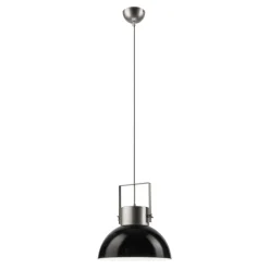 Lampa wisząca industrialna czarna KIRA