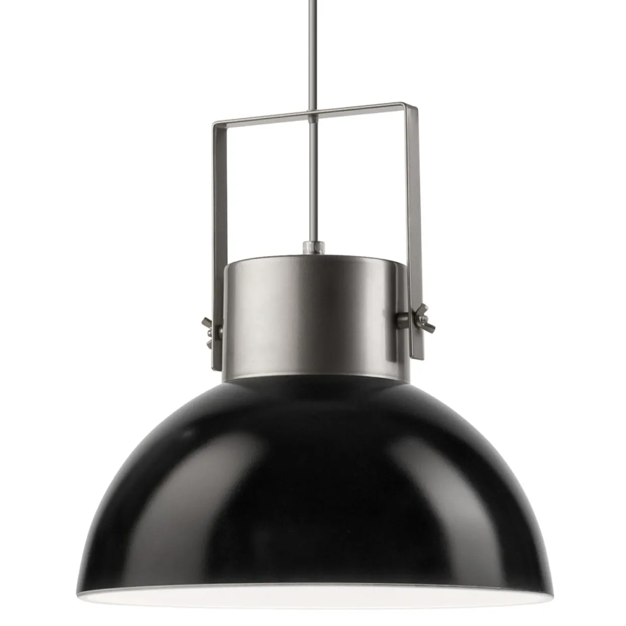 Lampa wisząca industrialna czarna KIRA