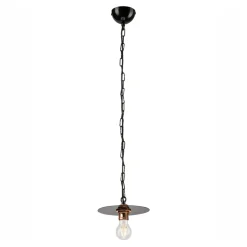 Lampa wisząca industrialna czarna ALICE