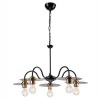 Lampa wisząca industrialna czarna ALICE 5
