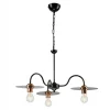 Lampa wisząca industrialna czarna ALICE 3