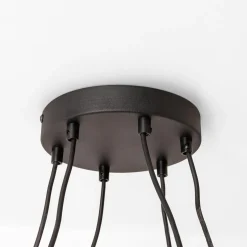 Lampa wisząca jasne drewno HELIX VI WOOD