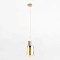 Lampa wisząca jasnobrązowa SIERRA SABIA
