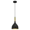 Lampa wisząca kielich czarno-złota NOAK I