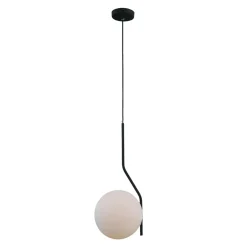 Lampa wisząca kula grafitowa CARIMI