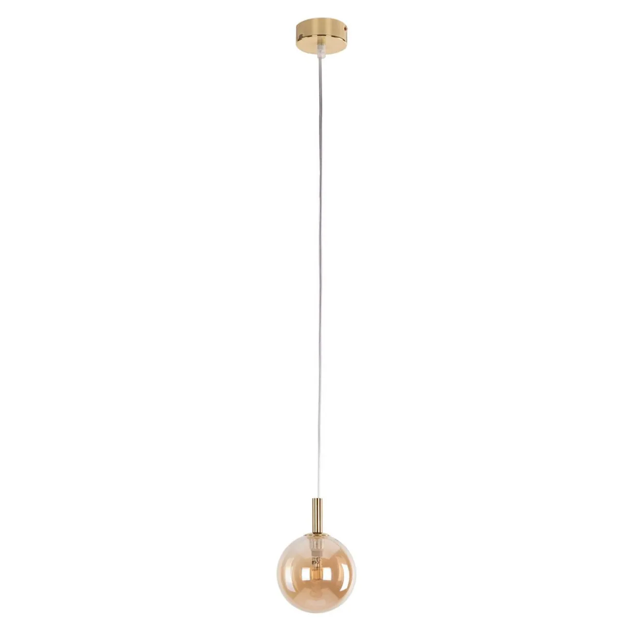 Lampa wisząca kula złota ESTERA