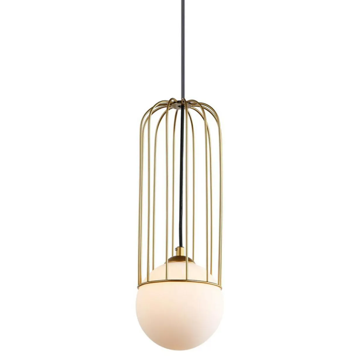 Lampa wisząca kula złota SIMON