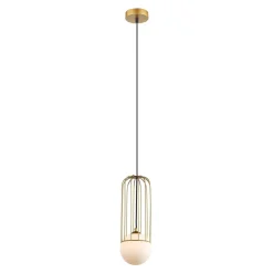 Lampa wisząca kula złota SIMON