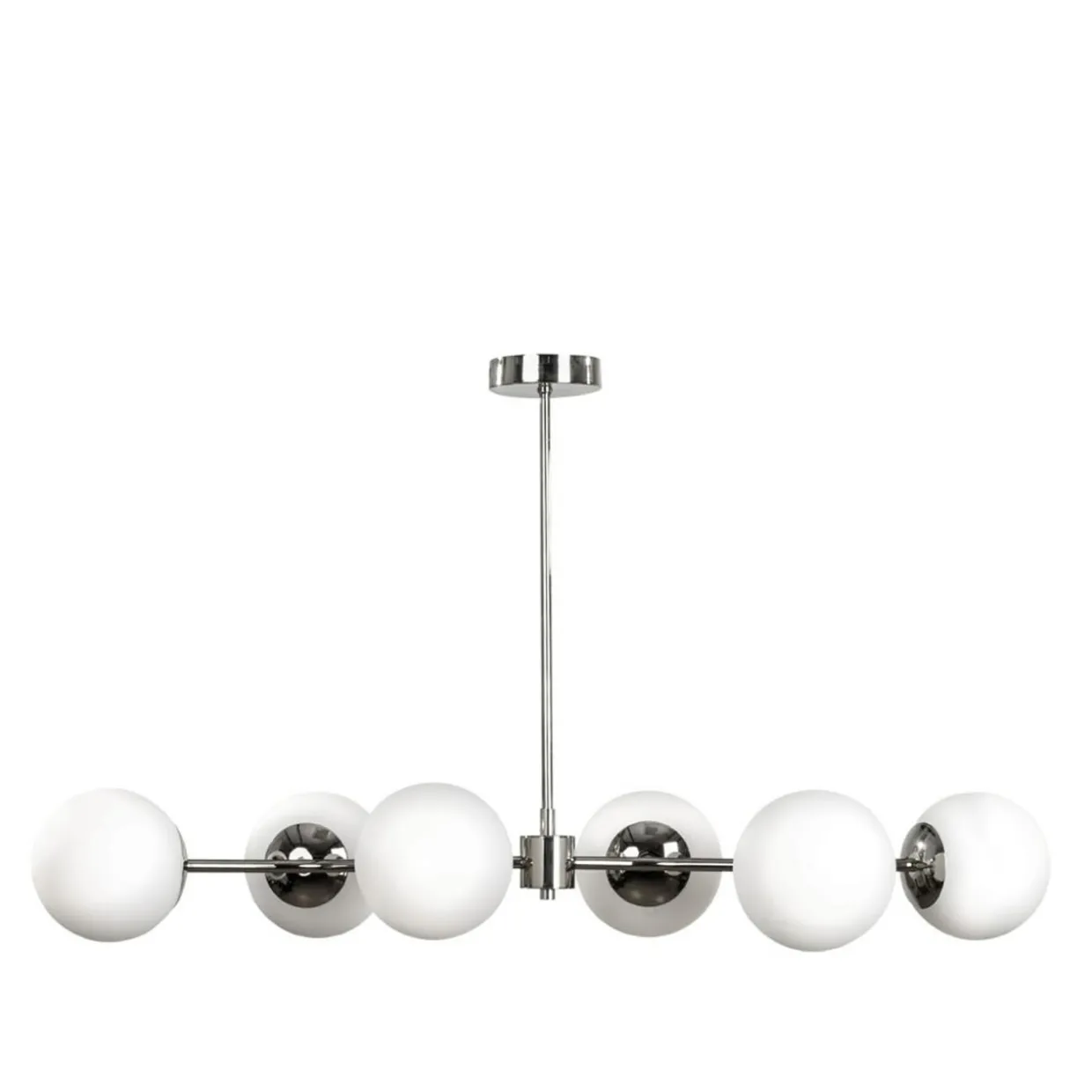 Lampa wisząca kule chrom MEFISTO 6