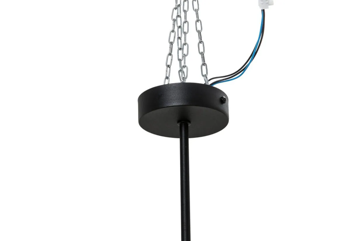 Lampa wisząca kule 6-punktowa czarna AURORA