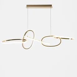Lampa wisząca LED CHOLET złota