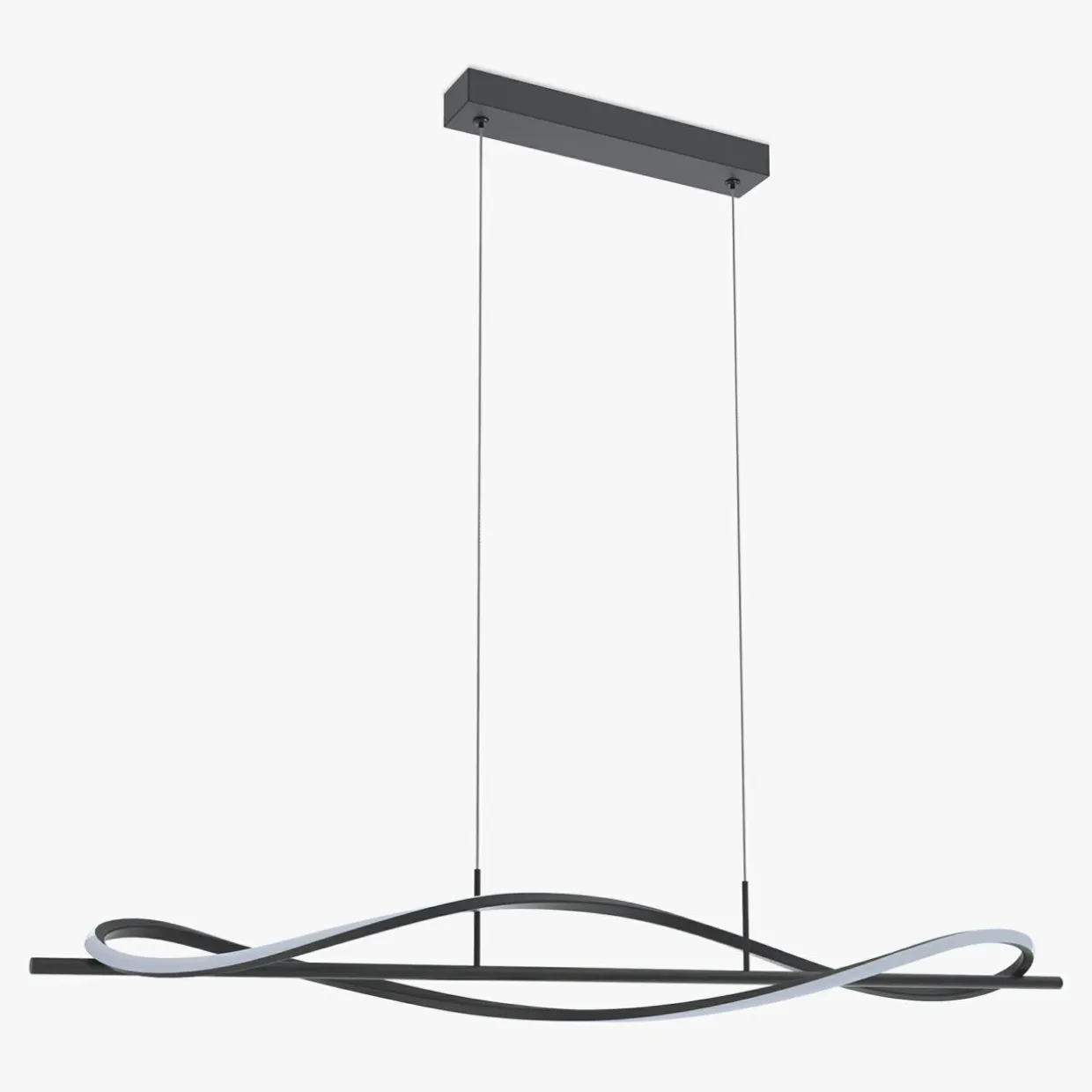 Lampa wisząca LED czarna DOMENICO
