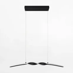 Lampa wisząca LED czarna GINKO
