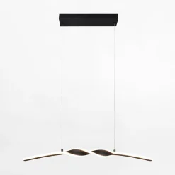Lampa wisząca LED czarna GINKO