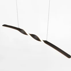 Lampa wisząca LED czarna GINKO