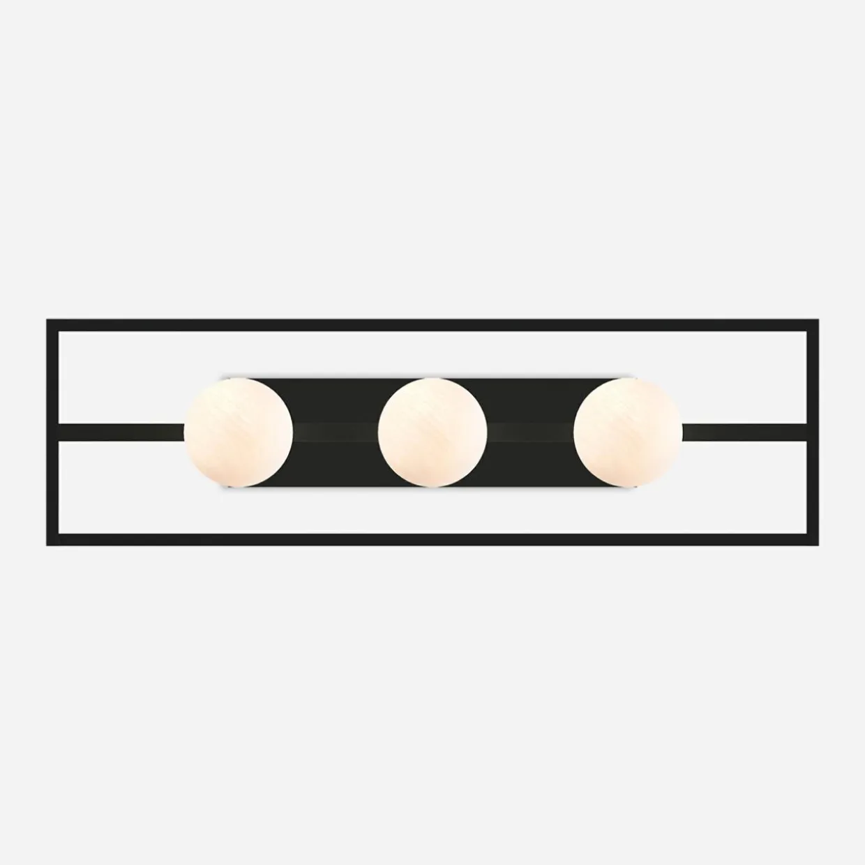 Lampa wisząca LED czarna PIRO z pilotem