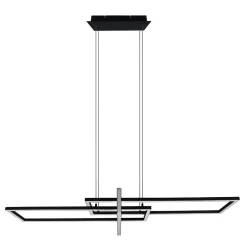 Lampa wisząca LED czarna SALINAS