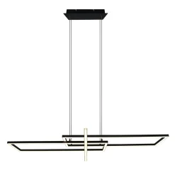 Lampa wisząca LED czarna SALINAS