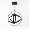 Lampa wisząca LED czarna TESS