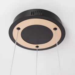 Lampa wisząca LED INDIGO czarno-złota
