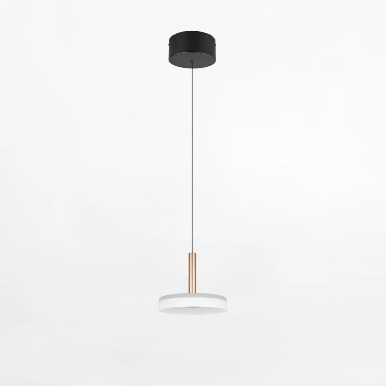 Lampa wisząca LED kawowa CELESTE