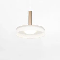Lampa wisząca LED kawowa CELESTE