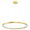 Lampa wisząca LED złota CARLO 80 cm