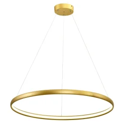Lampa wisząca LED złota CARLO 80 cm