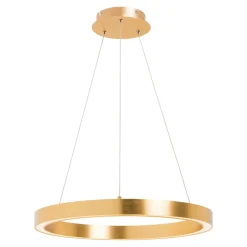 Lampa wisząca LED złota CARLO 40 cm