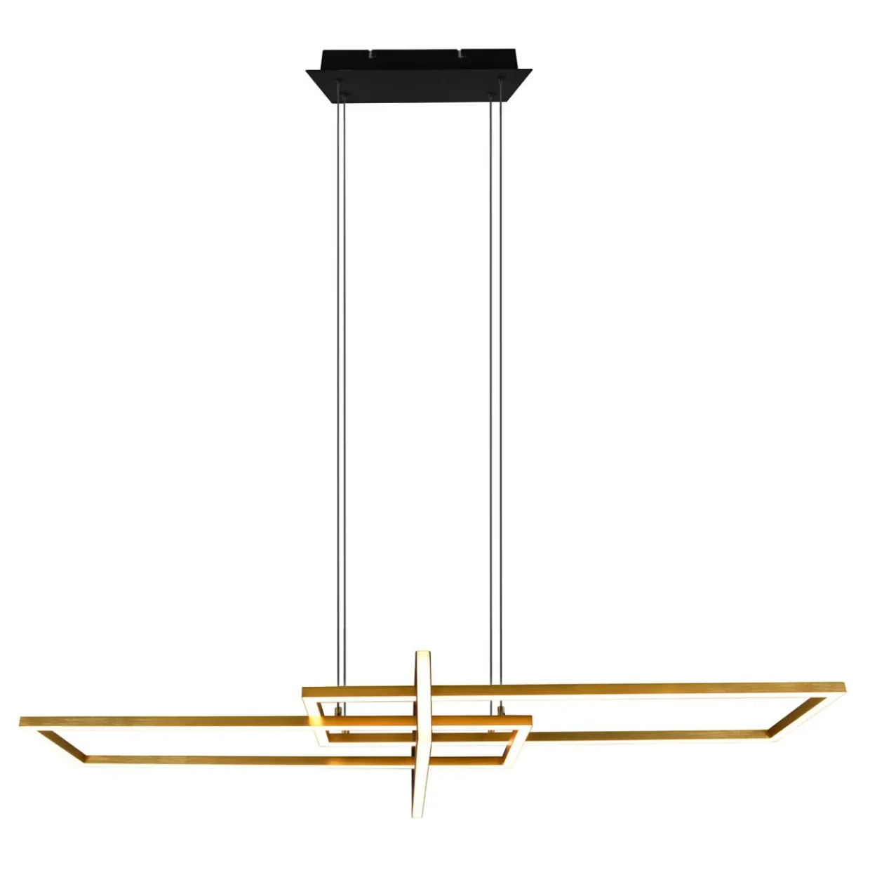 Lampa wisząca LED złota SALINAS