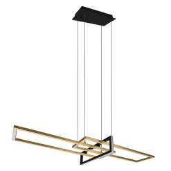 Lampa wisząca LED złota SALINAS