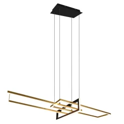 Lampa wisząca LED złota SALINAS