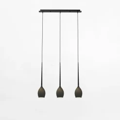 Lampa wisząca listwa czarna FIORE III