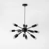 Lampa wisząca loftowa czarna MANDI 51 cm