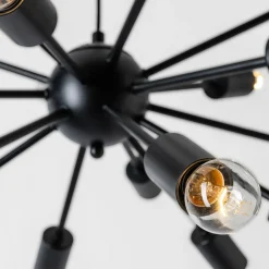 Lampa wisząca loftowa czarna MANDI 51 cm