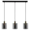 Lampa wisząca loftowa listwa złota SIERRA III