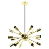Lampa wisząca loftowa złota MANDI 51 cm